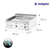 Plancha Cromo Duro Sobremesa 80 Gas Butano | Gastroten