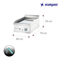 Plancha Cromo Duro Sobremesa 40 Eléctrica Trifásica | Gastroten