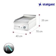 Plancha Cromo Duro 40 Eléctrica Trifásica | Gastroten