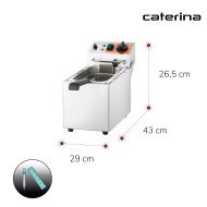 Freidora Eléctrica 5 Litros Caterina | Equipamiento Industrial