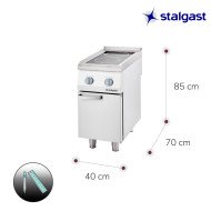 Cocina 2 Fuegos Inducción Trifásica Stalgast | Equipamiento Industrial