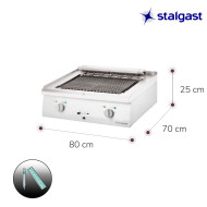Barbacoa Agua Sobremesa Eléctrica 80 Trifásica | Gastroten