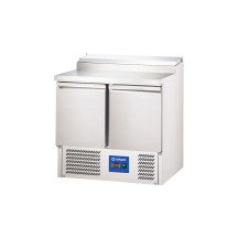 Mesa Ensaladera 90 cm 2 Puertas GN 1/6 Cleiton | Equipamiento Industrial