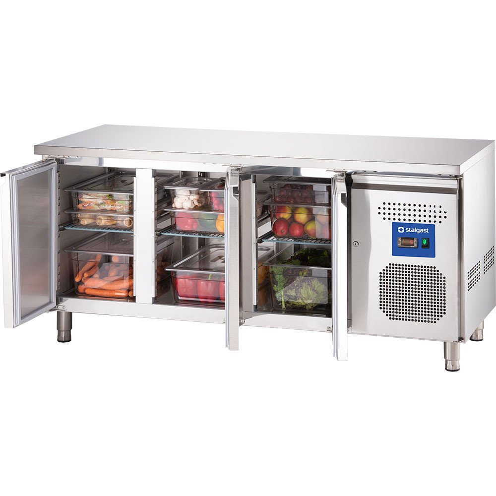 Bajo Mostrador Refrigerado 3 Puertas 1800mm | Equipamiento Industrial