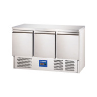 Mesa Fría Refrigerada 3 Puertas 1360mm | Equipamiento Industrial