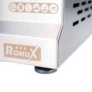 Plancha Hierro Eléctrica Ranurada 30 cm Romux | Equipamiento Industrial