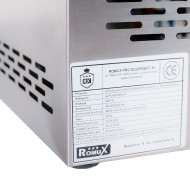 Plancha Hierro Eléctrica 50 cm Sobremesa Romux | Equipamiento Industrial