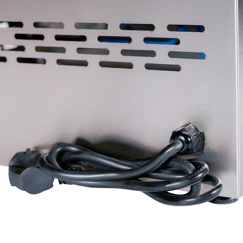 Plancha Hierro Eléctrica 50 cm Sobremesa Romux | Equipamiento Industrial