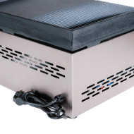 Plancha Hierro Eléctrica 50 cm Sobremesa Romux | Equipamiento Industrial