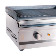 Plancha Hierro Eléctrica 50 cm Sobremesa Romux | Equipamiento Industrial