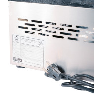 Plancha Hierro Eléctrica 50 cm Romux | Equipamiento Industrial