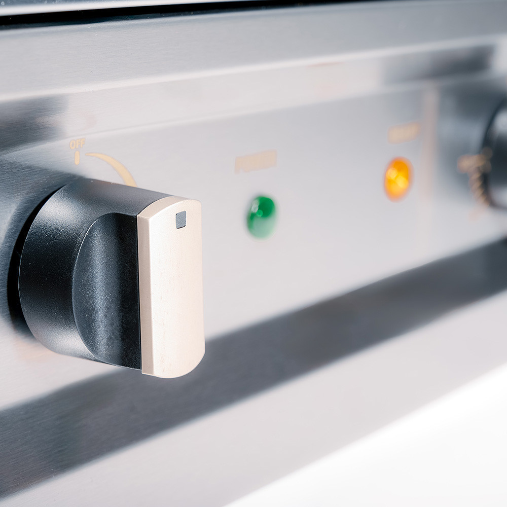 Plancha Hierro Eléctrica 50 cm Romux | Equipamiento Industrial