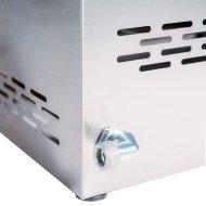 Plancha Hierro Gas 50 cm Sobremesa Romux | Equipamiento Industrial