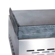 Plancha Hierro Gas 50 cm Sobremesa Romux | Equipamiento Industrial