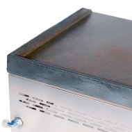 Plancha Hierro Gas 50 cm Sobremesa Romux | Equipamiento Industrial