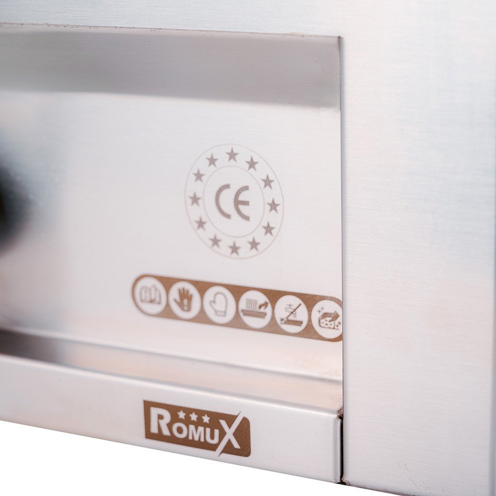 Plancha a gas 50 cm romux
