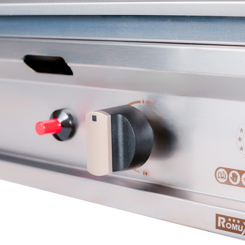 Plancha a gas 50 cm romux