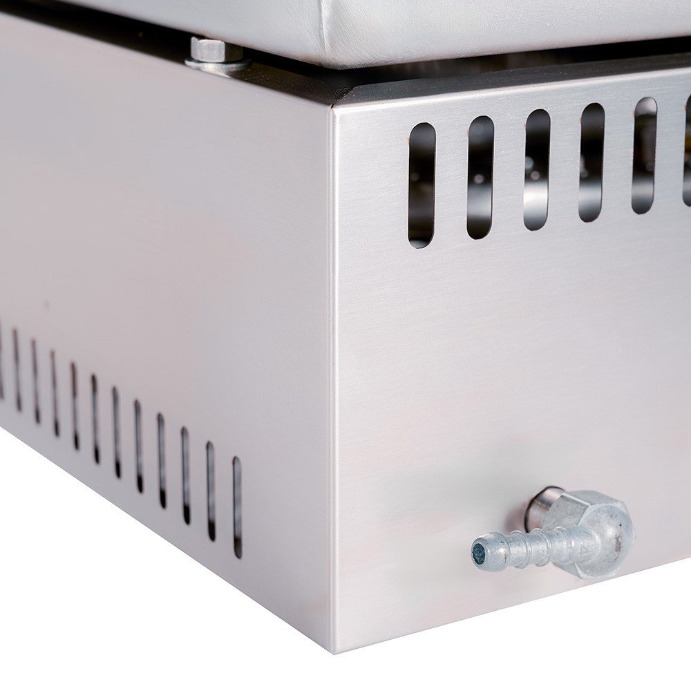 Plancha a gas 50 cm romux