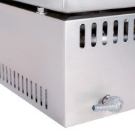 Plancha a gas 50 cm romux