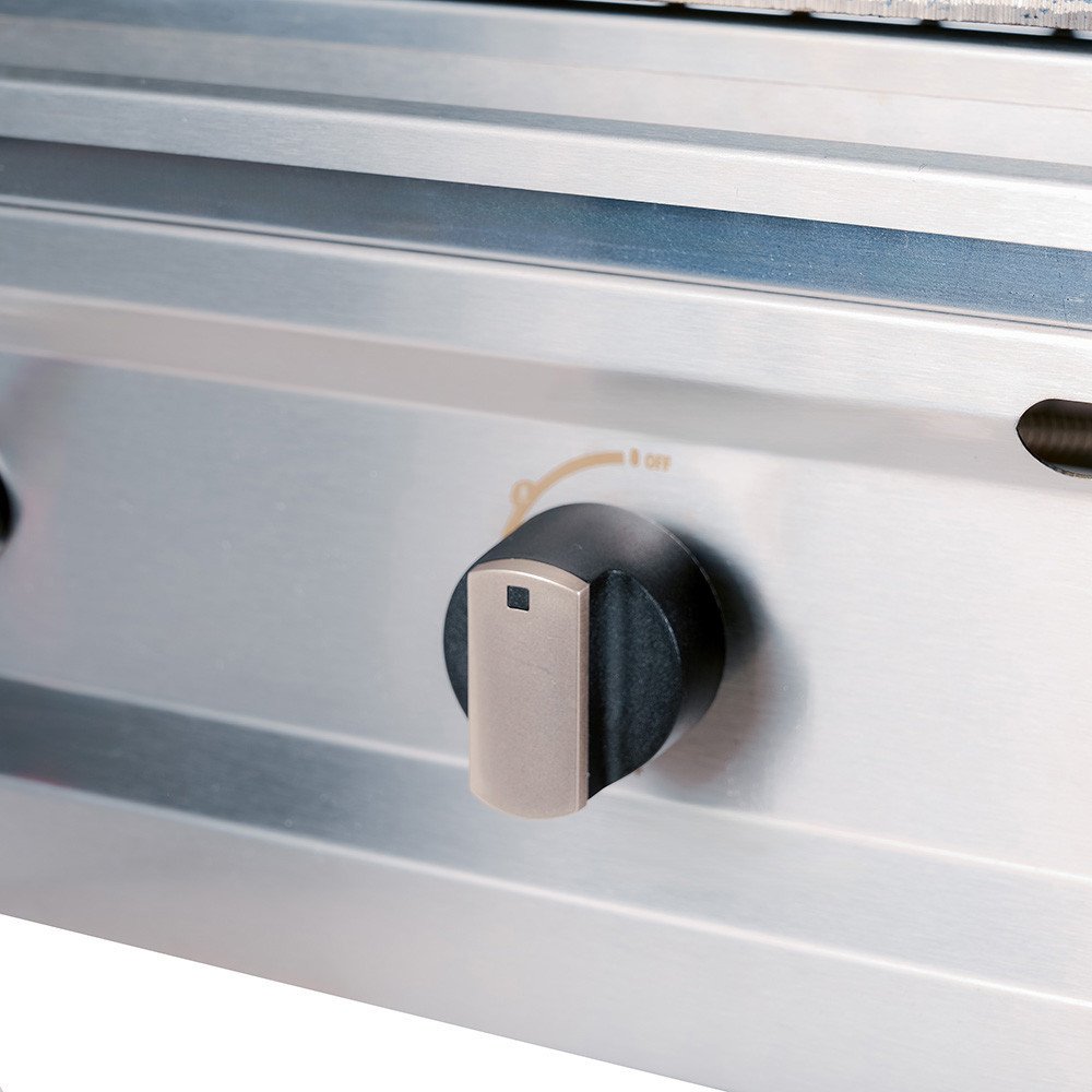 Plancha Hierro a Gas 50 cm Sobremesa Romux | Hostelería Profesional