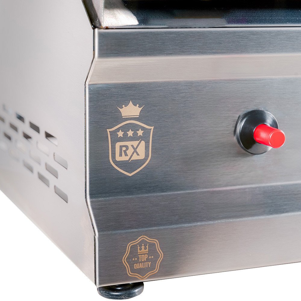 Plancha Hierro a Gas 50 cm Sobremesa Romux | Hostelería Profesional
