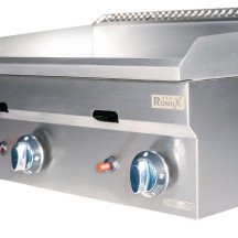 Plancha Industrial Cromo Duro 70 cm Gas Romux | Equipamiento Industrial