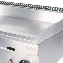 Plancha Industrial Cromo Duro 70 cm Gas Romux | Equipamiento Industrial