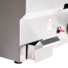 Plancha Industrial Cromo Duro 70 cm Gas Romux | Equipamiento Industrial