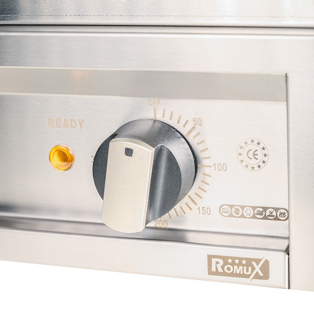 Grill Eléctrico 26 cm Sobremesa Romux | Equipamiento Industrial