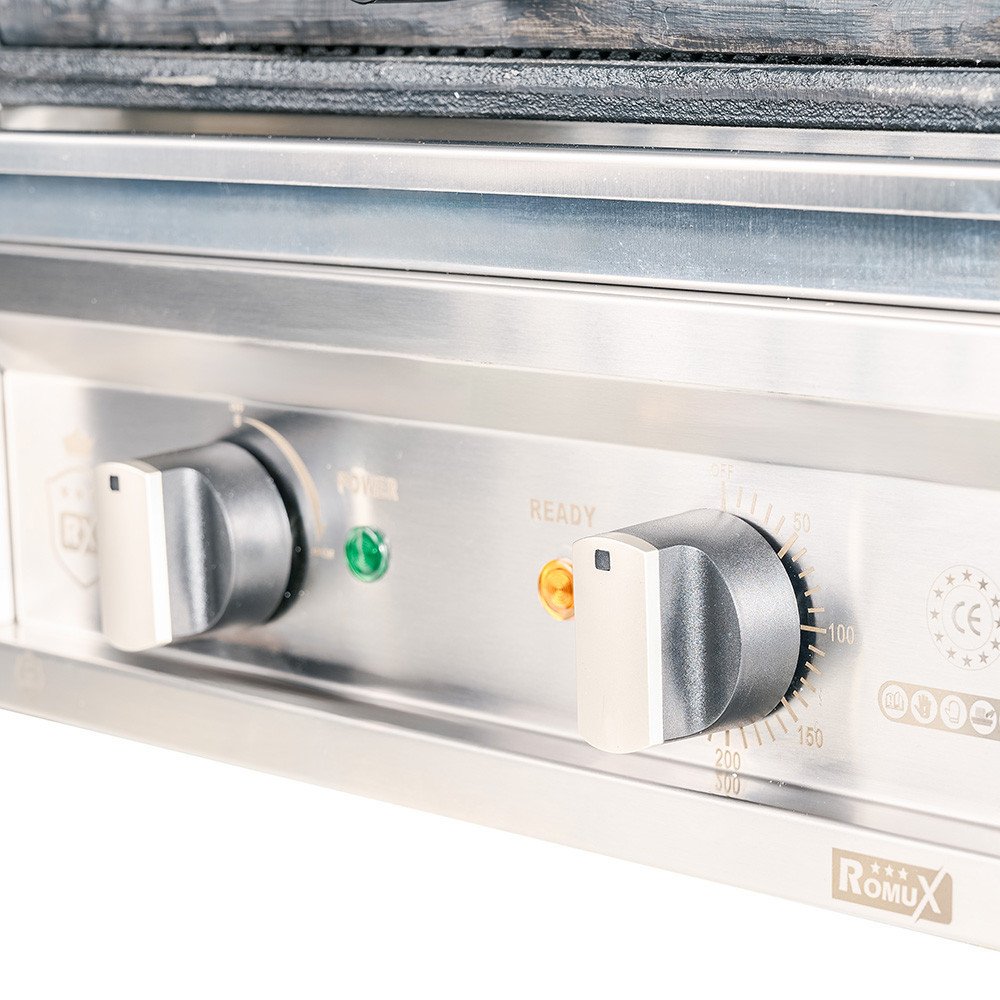 Grill Industrial Eléctrico 40 cm Sobremesa Romux | Equipamiento Hostelería