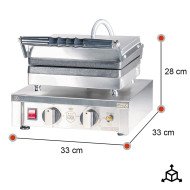 Gofrera Industrial Eléctrica 2 Kw Romux | Equipamiento Hostelería