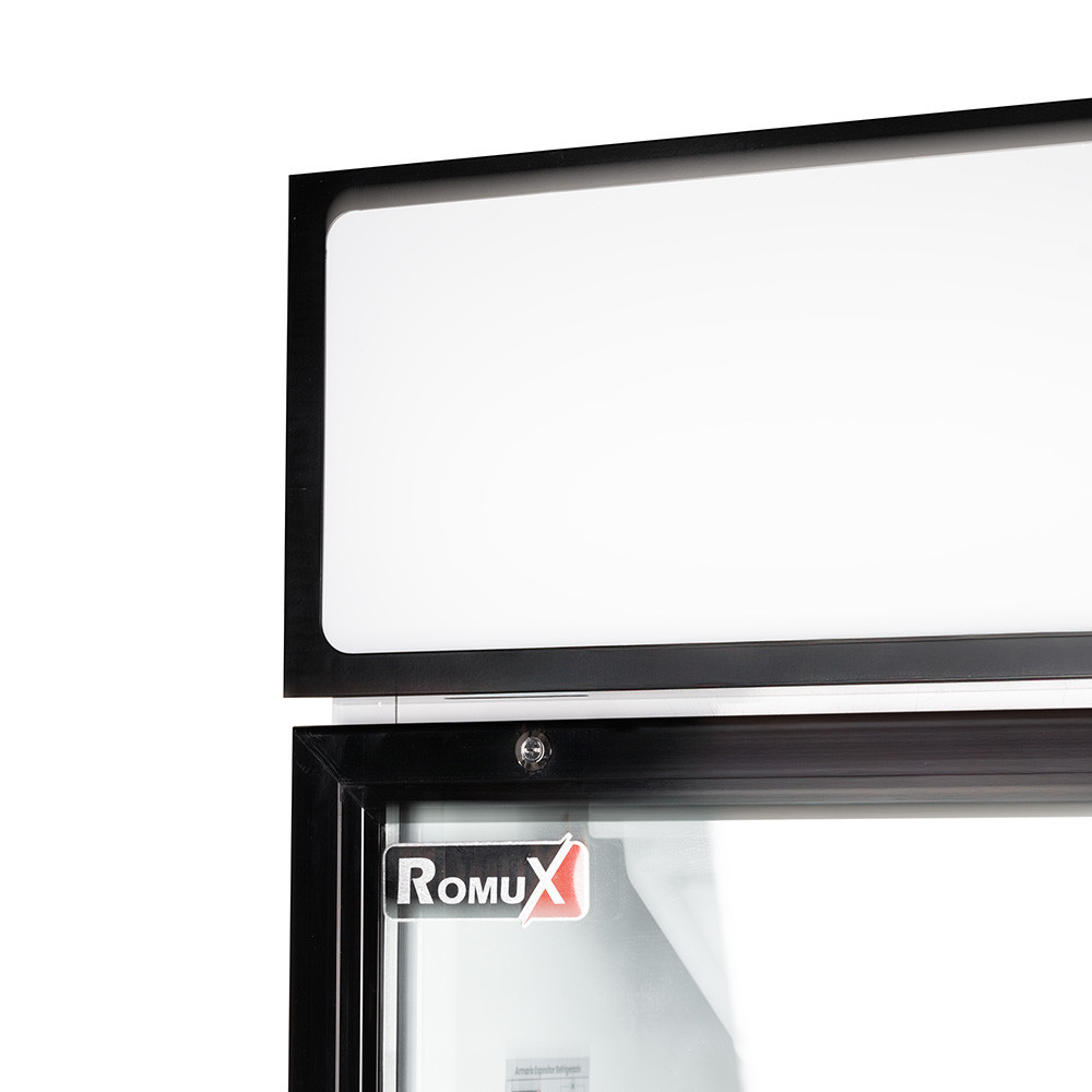 Armario Expositor Refrigerado 300L Ventilado Romux | Equipamiento Industrial
