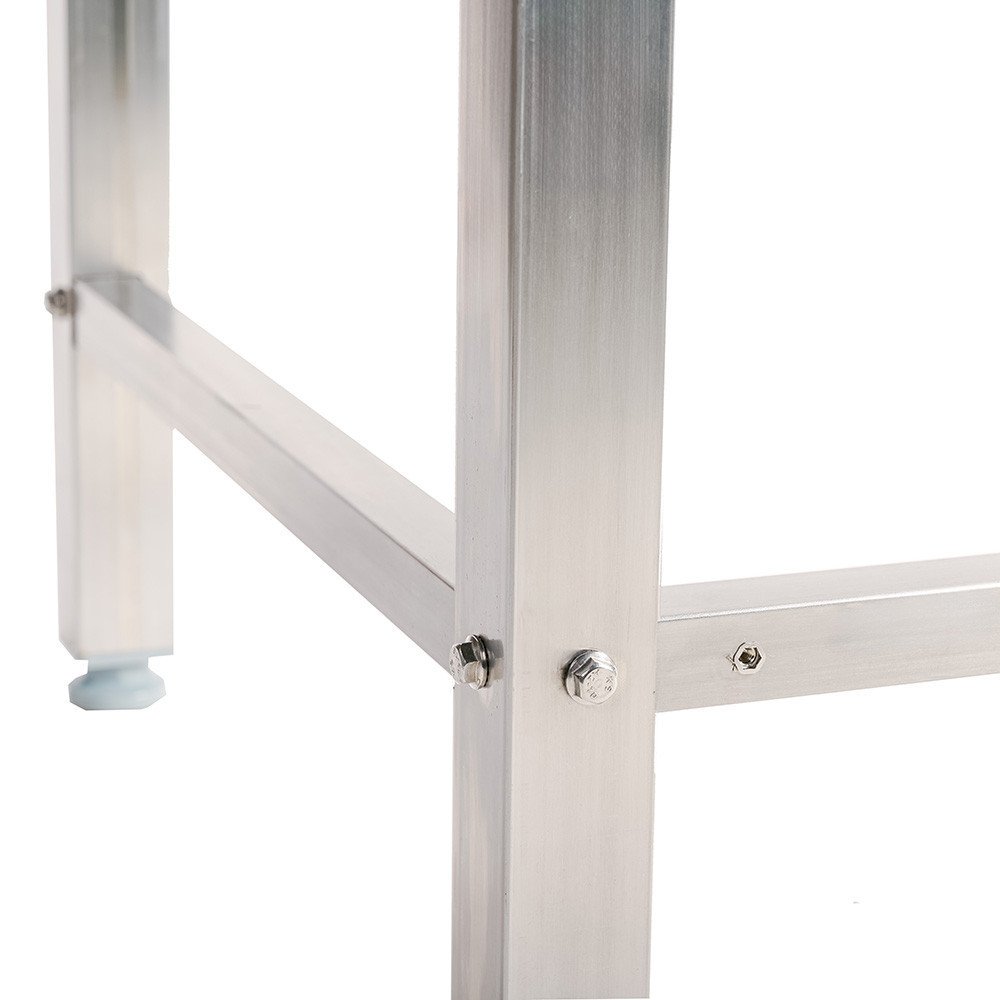 Mesa de Trabajo Acero Inoxidable para Hostelria 1500x600 mm | ROMUX Profesional