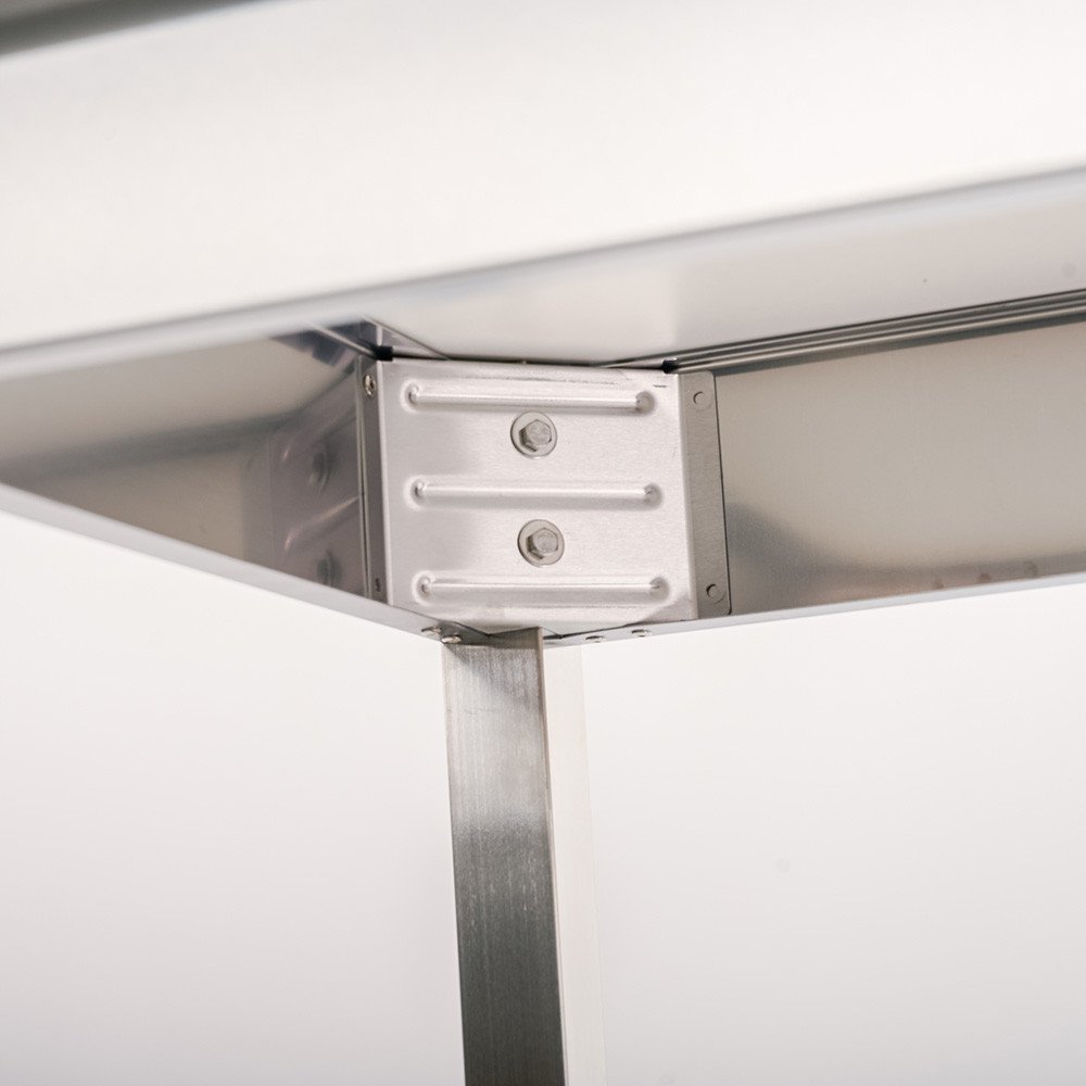 Mesa de Trabajo Acero Inoxidable para Hostelria 600x600 mm | ROMUX Profesional