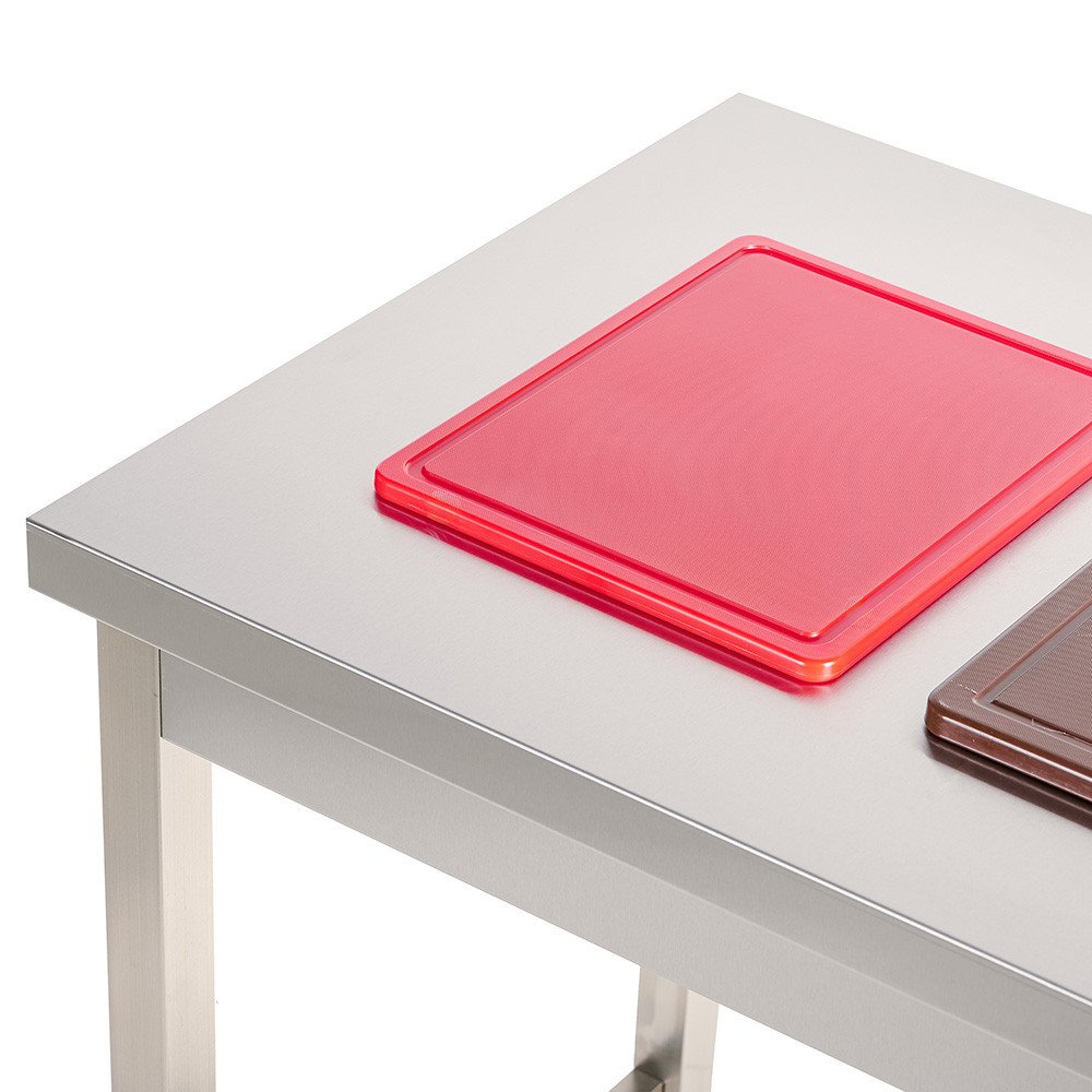 Mesa de Trabajo Acero Inoxidable para Hostelria 600x600 mm | CLEITON Profesional