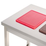 Mesa de Trabajo Acero Inoxidable para Hostelria 600x600 mm | CLEITON Profesional