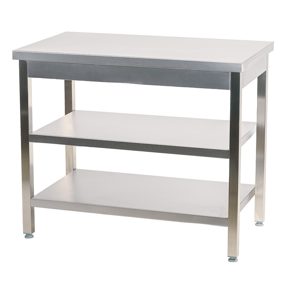 Mesa Central Desmontable 800x700x850 mm | Gastroten