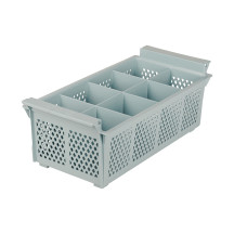 Cestillo Cubiertos con Separadores Acero Inoxidable | Gastroten