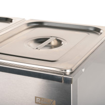 Baño María Industrial 4 Cubas 1/2 GN Romux | Hostelería Profesional