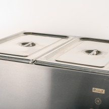 Baño María Industrial 2 Cubas GN 1/1 Romux | Hostelería Profesional