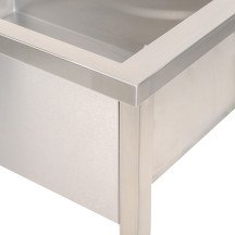 Fregadero Profundo 800x600x850mm Romux | Lavado Industrial