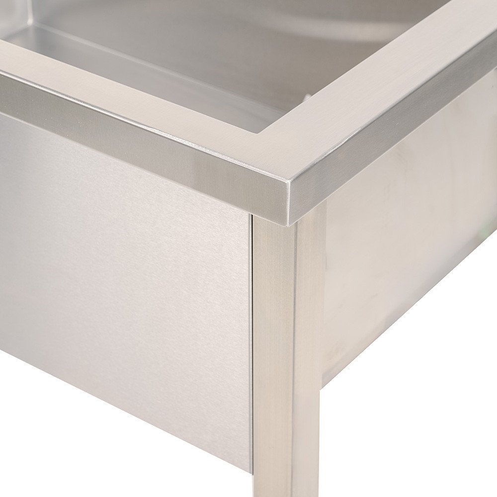 Fregadero Profundo 1000x600mm Romux | Equipamiento Industrial