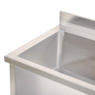 Fregadero Seno Profundo 1200x700mm Romux | Equipamiento Industrial