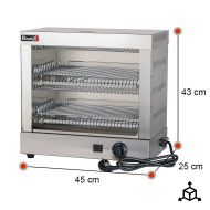 Tostador Doble Industrial Romux | Equipamiento Hostelería