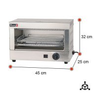 Tostador Simple Industrial Romux | Alta calidad para hostelería