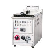 Freidora Industrial Gas Butano 15L Romux | Maquinaria Hostelería