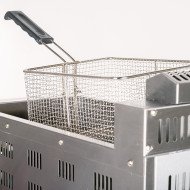 Freidora Industrial Gas Butano 15L Romux | Maquinaria Hostelería