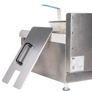 Freidora Industrial Gas Butano 14L Sobremesa Cleiton | Equipamiento Profesional
