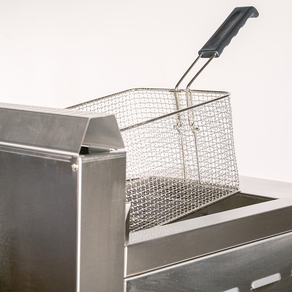 Freidora Industrial Gas Butano 18L Romux | Equipamiento Industrial