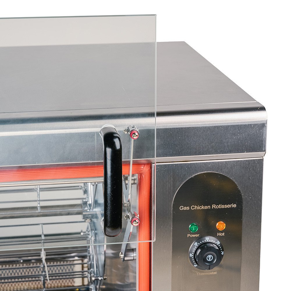 Asador de Pollos Horizontal a Gas Butano 12-16 Pollos Cleiton | Alta calidad para hostelería
